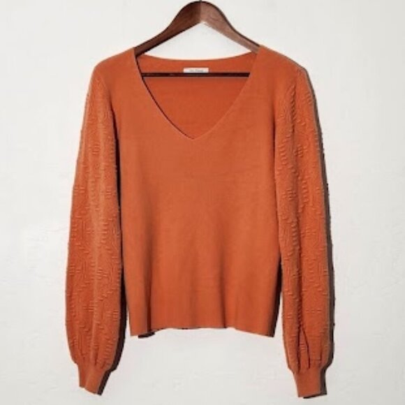 Vila Milano Sweaters - Vila Milano Women's V-neck Sweater in size Medium